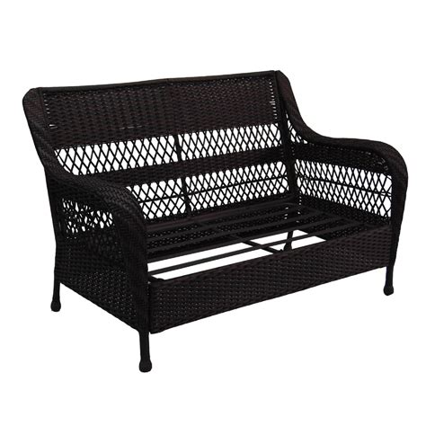 lowes patio loveseat|wicker outdoor patio loveseat.